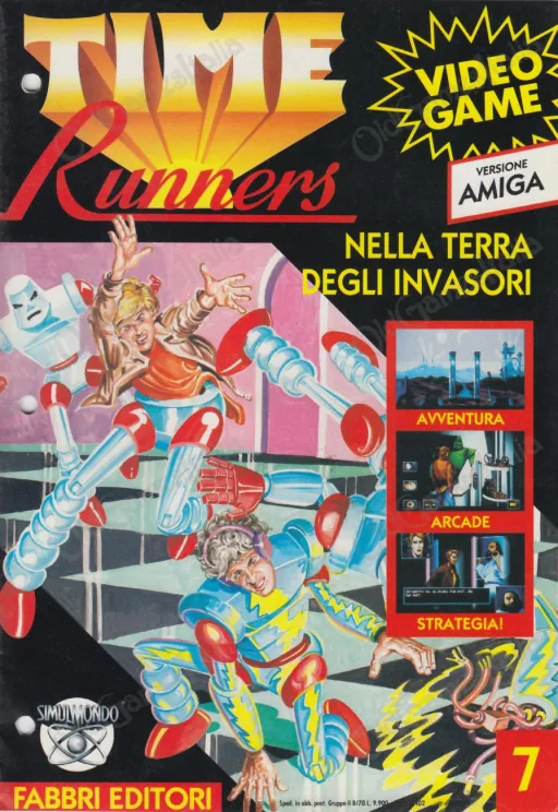 Backdrop artwork for Time Runners 7 - In the Land of the Invaders