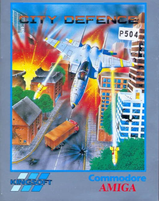 City Defence + Karate King (Europe) (Compilation - Sextett) cover art for Commodore Amiga