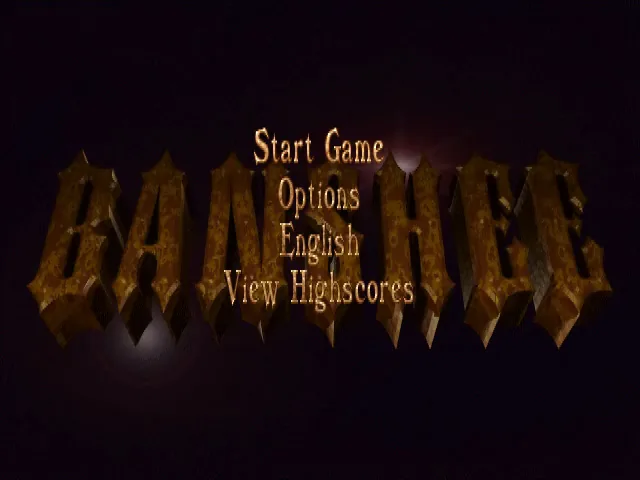Banshee (Europe) (En,Fr,De,Da) (AGA) title screen