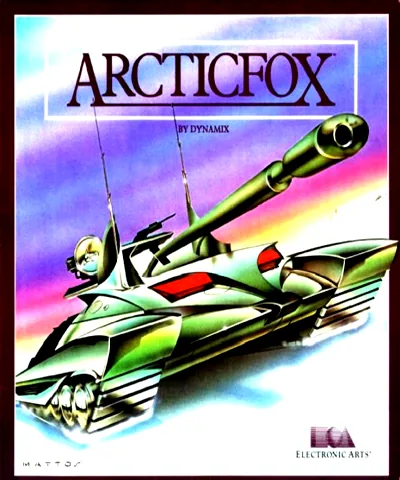 Arctic Fox cover art for Commodore Amiga