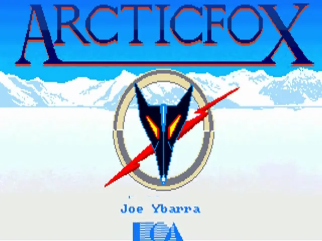 Arctic Fox title screen