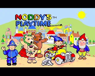 Backdrop artwork for Noddy's Playtime