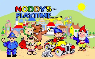 Noddy's Playtime title screen