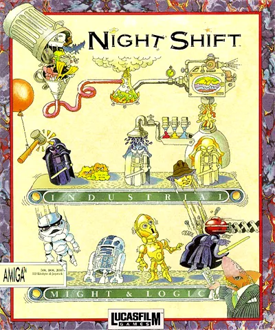 Backdrop artwork for Night Shift (Europe) (Compilation - Maximum Action Xtra)