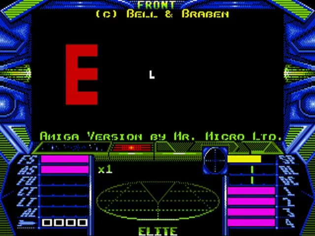 Elite (Europe) (v2.0) (Compilation - Space Legends) title screen