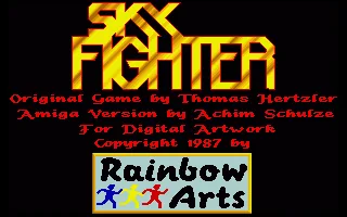 Sky Fighter title screen