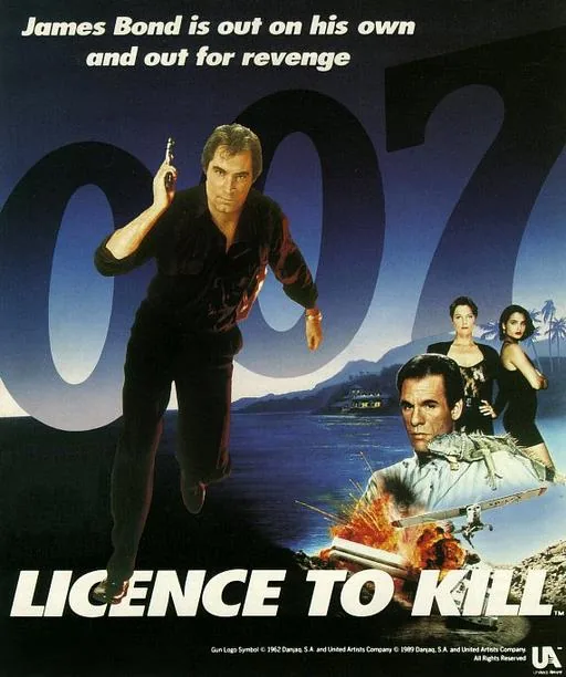 Backdrop artwork for James Bond 007 - Licence to Kill