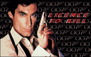 James Bond 007 - Licence to Kill title screen