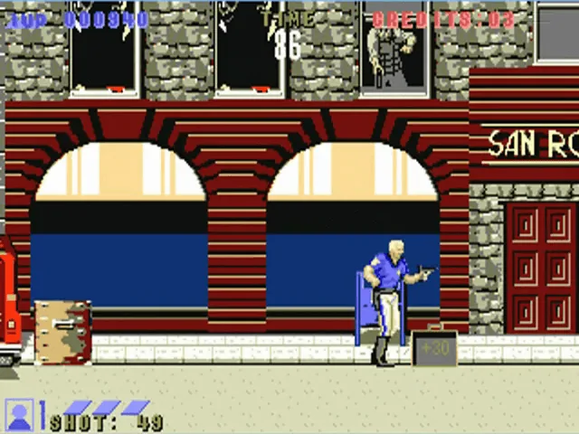 ESWAT (Europe) (Compilation - Super Sega) screenshot
