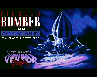 Fighter Bomber - Advanced Mission Disk (Europe) (Addon) title screen