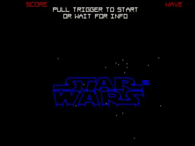 Star Wars (Europe) (Atari) title screen