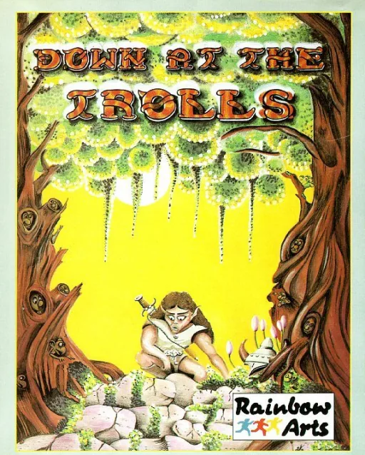 Down at the Trolls cover art for Commodore Amiga
