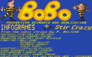 Bobo (Europe) (Compilation - European Dreams) title screen