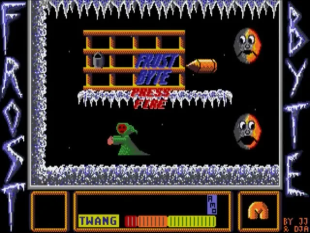 Frost Byte title screen