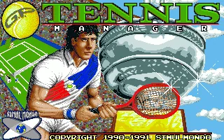 G.P. Tennis Manager (Europe) (En,It) (v4 18.3.91) title screen