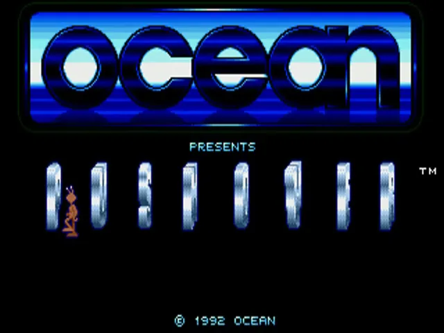 Push-Over (Europe) (En,Fr,De,Es) (Copyright Red Rat & Ocean Title) title screen