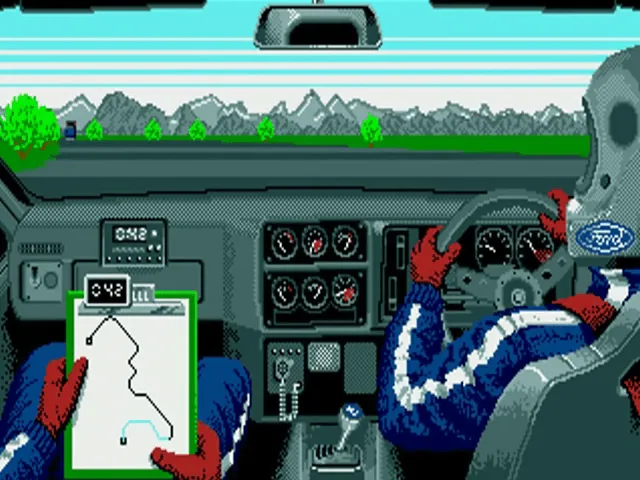 Lombard RAC Rally (Europe) (Budget - The Hit Squad) screenshot