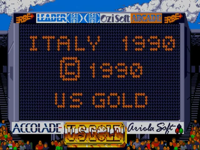 Italy 1990 title screen
