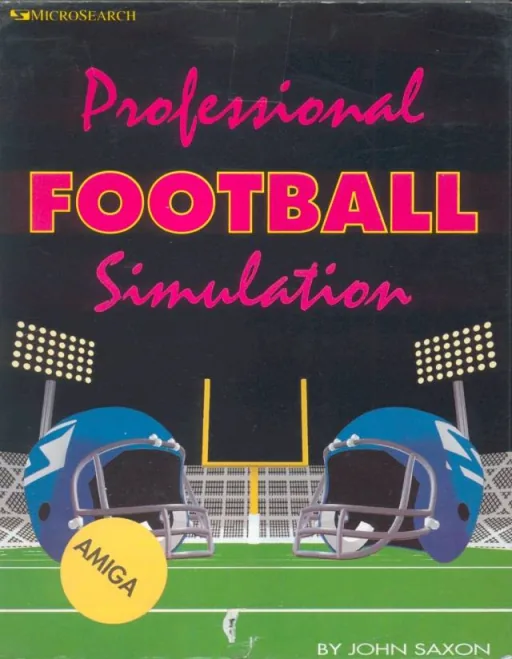 Professional Football Simulation (Europe) (v3.1b) cover art for Commodore Amiga