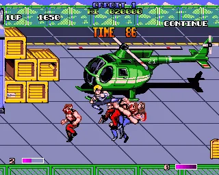 Double Dragon II - The Revenge (Europe) (v4.01) (OCS, ECS) screenshot