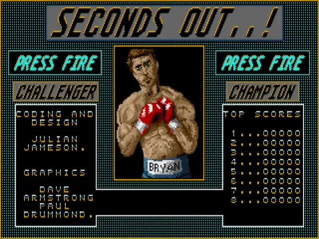 Seconds Out (Europe) (Budget - The 16 Bit Pocket Power Collection) title screen