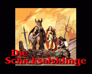 Schwarze Auge, Das - Die Schicksalsklinge (Germany) (OCS, ECS) title screen