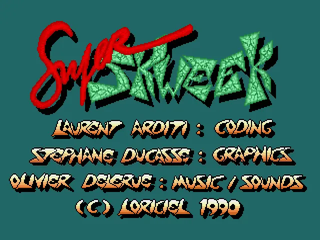 Super Skweek (France) (Compilation - Les Stars) title screen