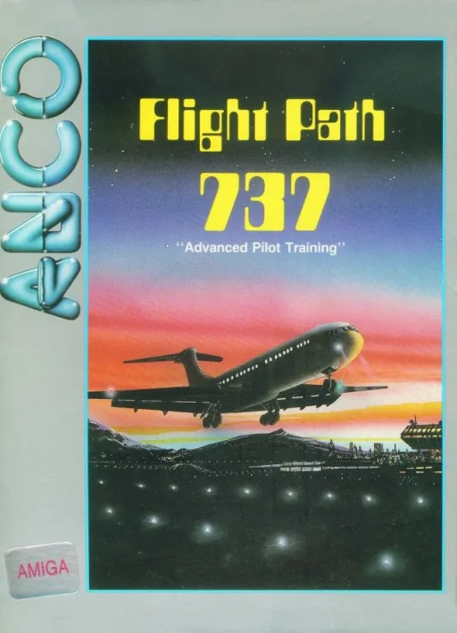 Flight Path 737 (Europe) (Budget - The 16 Bit Pocket Power Collection) cover art for Commodore Amiga