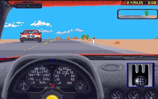 Test Drive II Car Disk - The Supercars (Europe) (Addon) screenshot