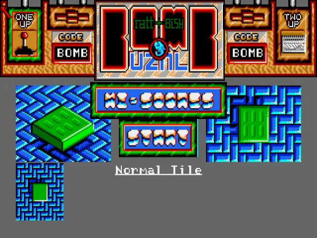 Bombuzal (Europe) (Coverdisk - Amiga Power - Issue 01) title screen
