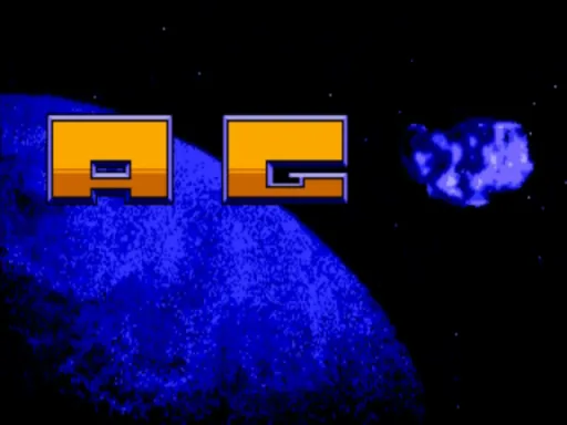 A.G.E. - Advanced Galactic Empire title screen