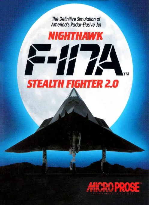 Backdrop artwork for NightHawk F-117A Stealth Fighter 2.0