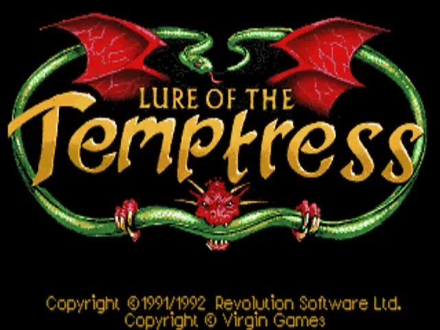 Lure of the Temptress (Europe) (06.08.1992) (Compilation - The Greatest) title screen