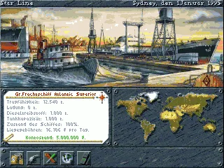 Reeder, Der (Germany) (v1.00 24.08.1995) (AGA) screenshot