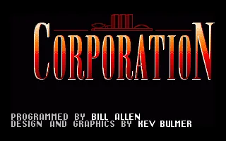 Corporation - Mission Disk (Europe) (Addon) title screen