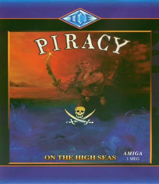 Piracy on the High Seas cover art for Commodore Amiga