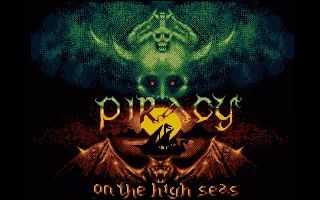 Piracy on the High Seas title screen