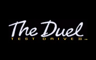 Test Drive II Scenery Disk - European Challenge (Europe) (Addon) title screen