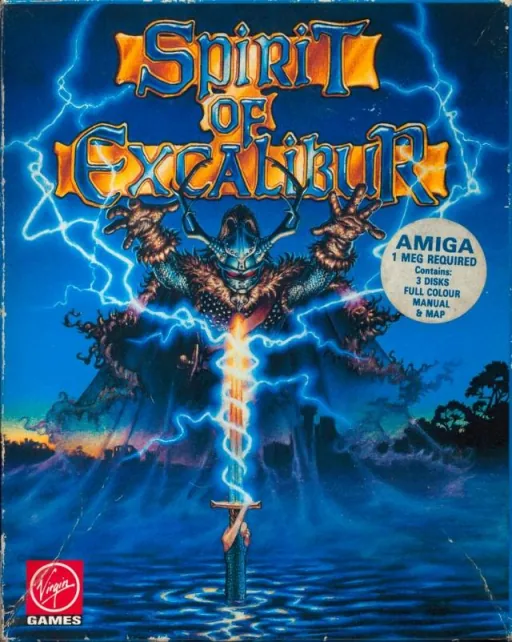 Backdrop artwork for Spirit of Excalibur (Europe) (Compilation - Strategy Masters)