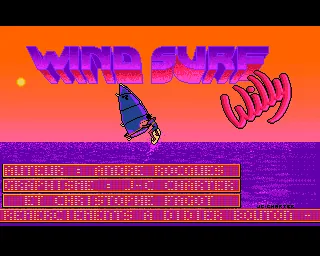 Wind Surf Willy (Europe) (Hits for Six - Volume 7) title screen
