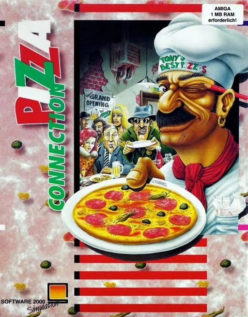 Pizza Connection cover art for Commodore Amiga