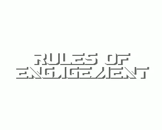 Rules of Engagement (USA) (v1.03 10.14.91) title screen