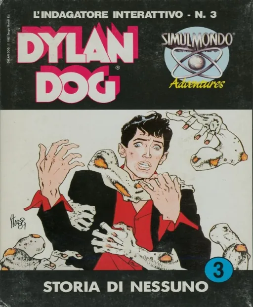 Dylan Dog 3 - Storia di Nessuno cover art for Commodore Amiga