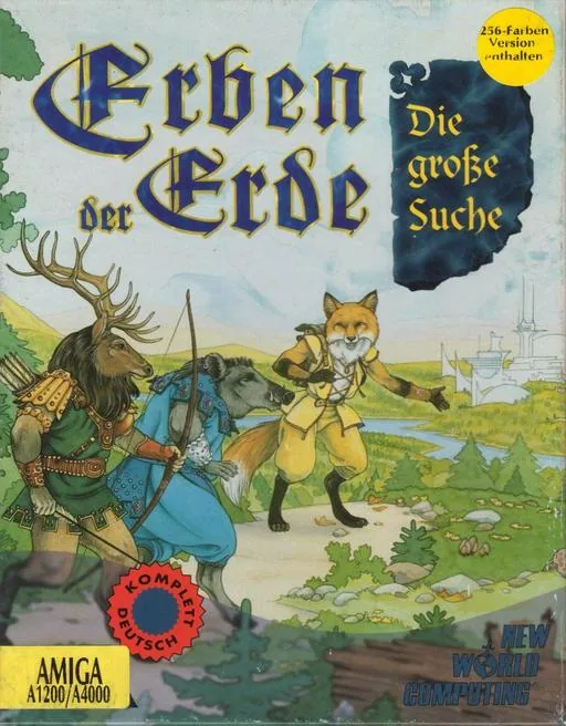 Erben der Erde - Die Grosse Suche (Germany) (AGA) cover art for Commodore Amiga