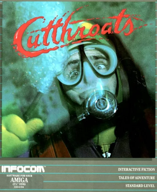 Cutthroats cover art for Commodore Amiga