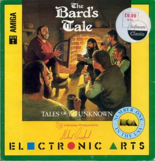 Bard's Tale, The - Tales of the Unknown cover art for Commodore Amiga