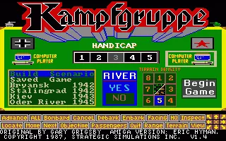 Kampfgruppe title screen