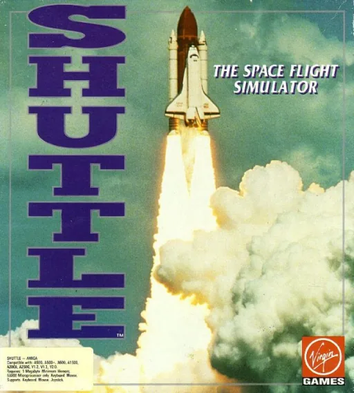 Shuttle - The Space Flight Simulator (Europe) (En,Fr,De) (v1.0) (No Title Screen) cover art for Commodore Amiga
