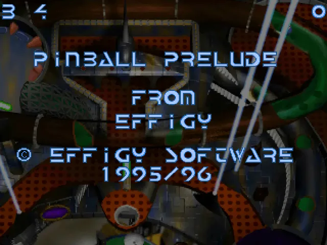 Pinball Prelude (Europe) (OCS, ECS) title screen