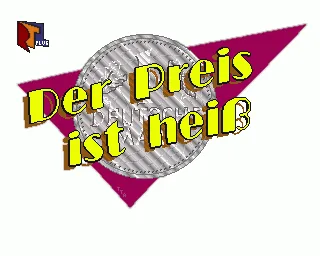 Preis ist heiss, Der title screen